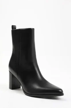 'Artic' Block Heel Ankle Boot