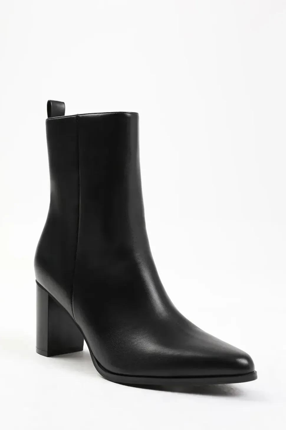 'Artic' Block Heel Ankle Boot