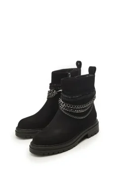 'Astella' Alcantara Ankle Boots