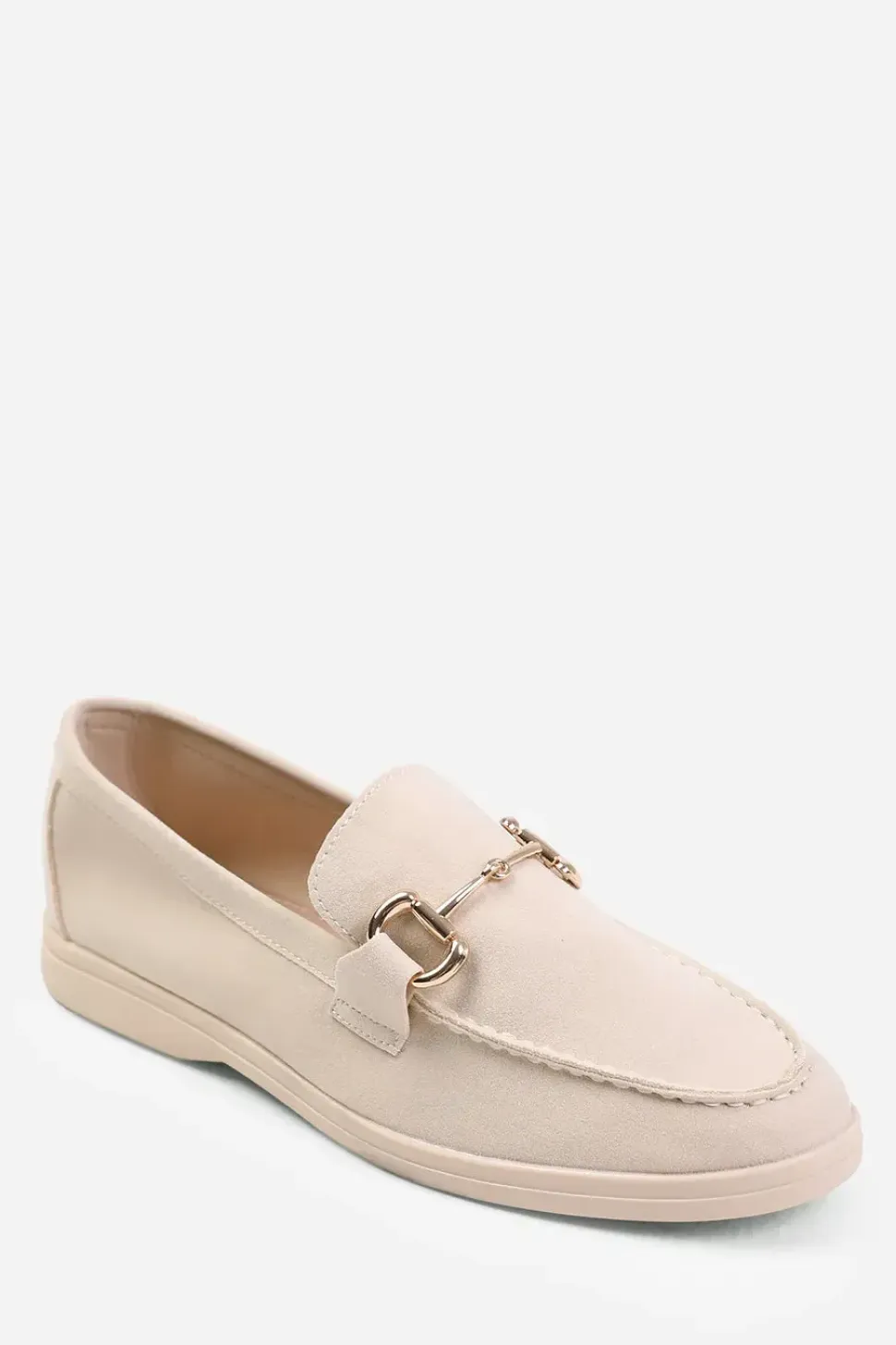 'Aster' Slip On Loafer With Metal Detailing