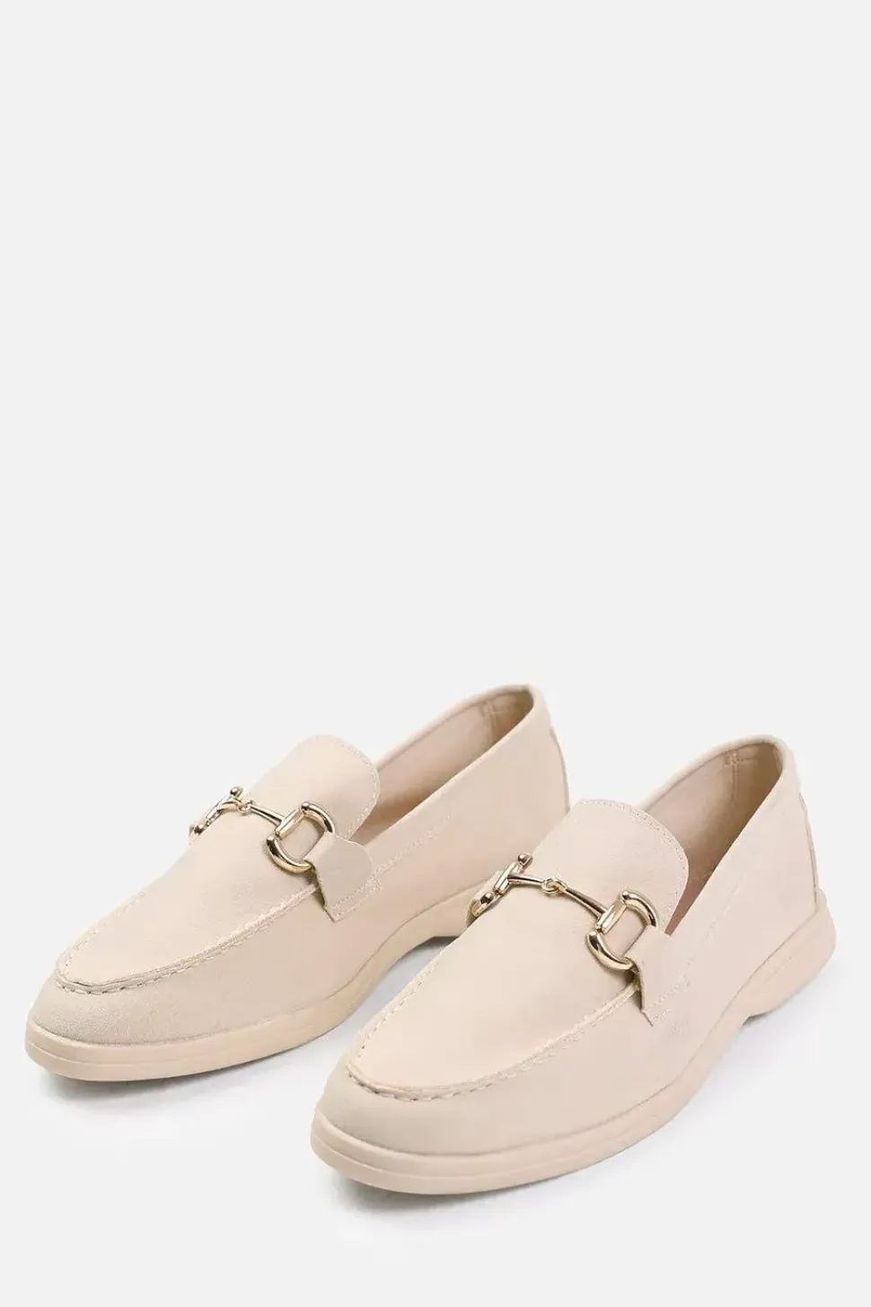 'Aster' Wide Fit Slip On Loafer With Metal Detailing