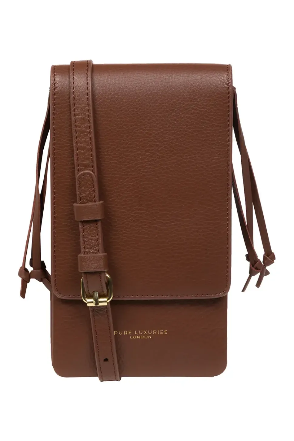 'Audrey' Nappa Leather Cross Body Phone Bag