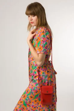 'Aurora' Leather Cross Body Bag