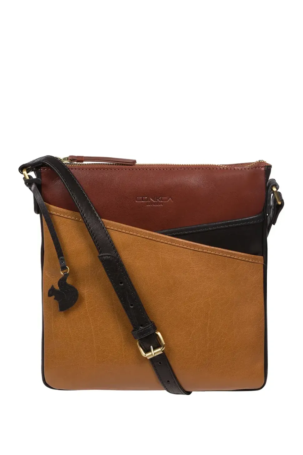 'Avril' Leather Cross Body Bag
