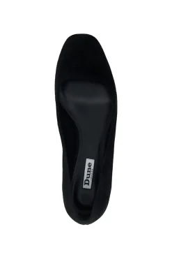 'Ballerina' Suede Court Shoes