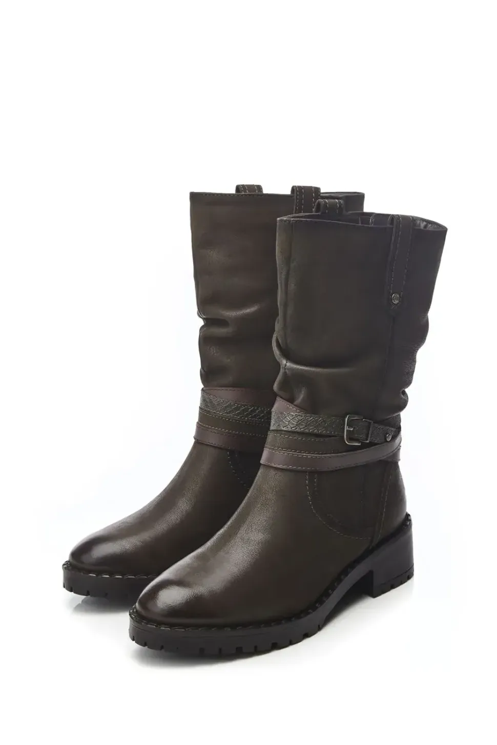 'Beckette' Nubuck Heeled Boots