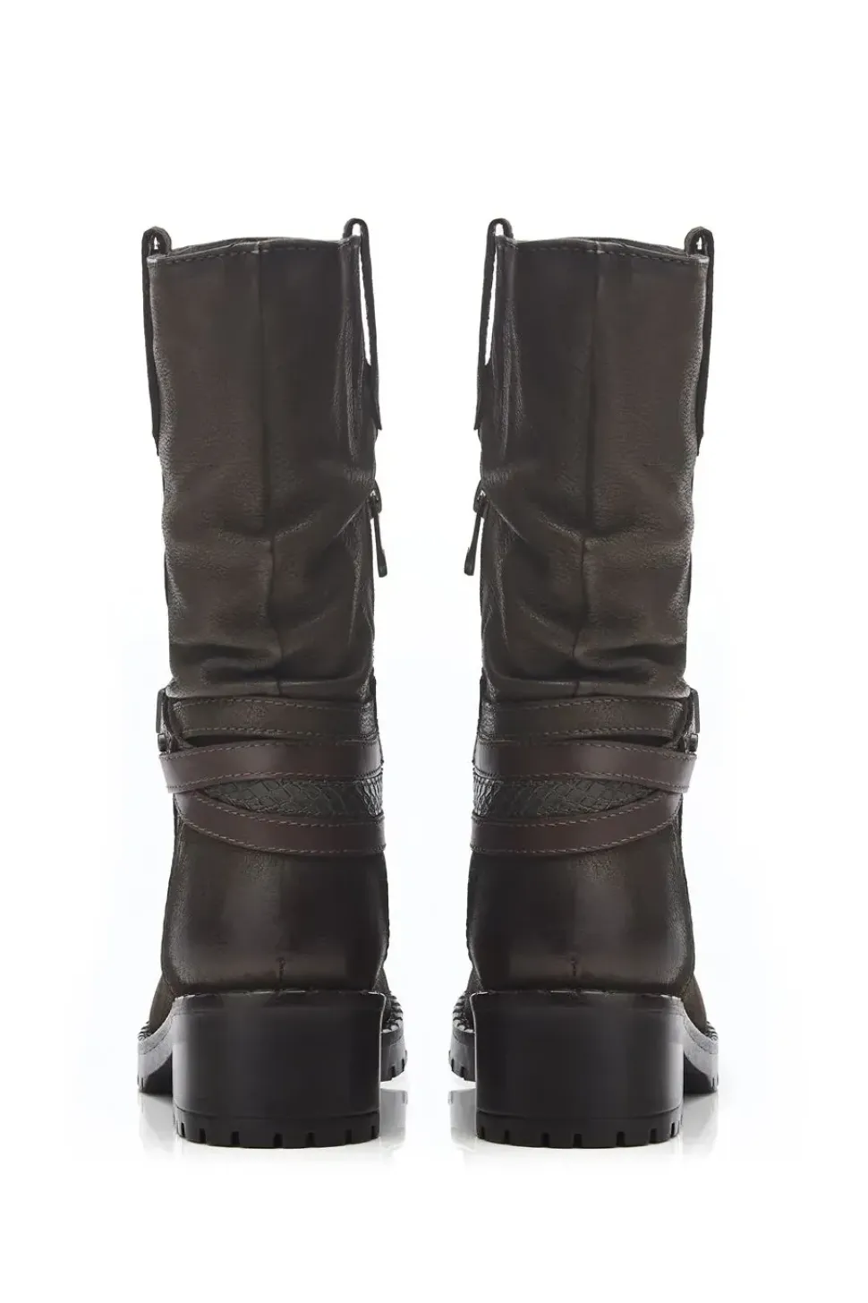 'Beckette' Nubuck Heeled Boots