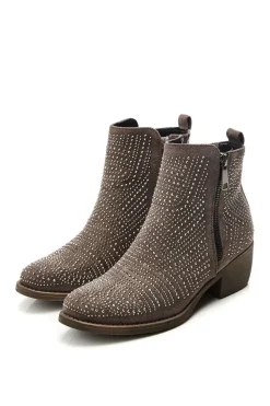 'Beria' Alcantara Ankle Boots