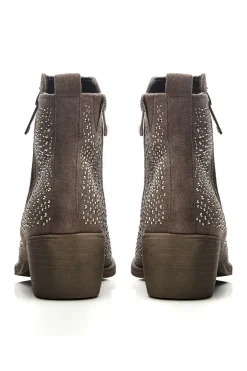 'Beria' Alcantara Ankle Boots