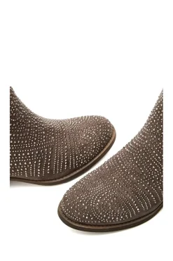 'Beria' Alcantara Ankle Boots