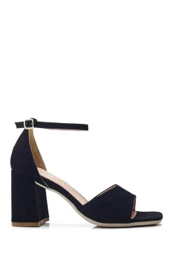 'B.Miranda' Suede Heeled Sandals