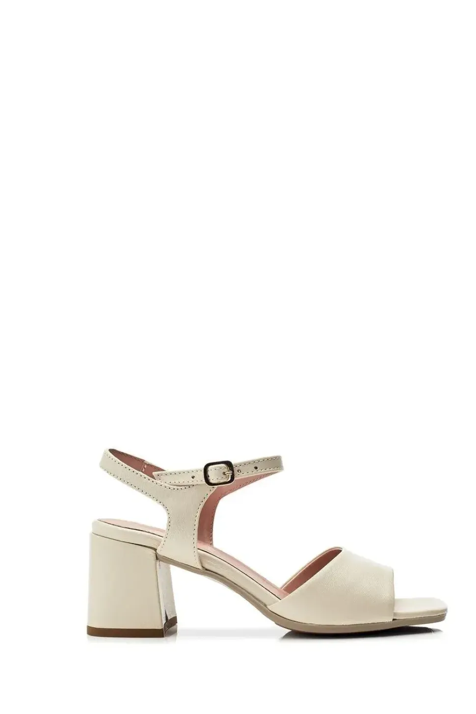 'B.Miresca' Leather Heeled Sandals