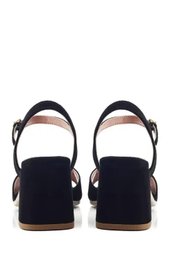 'B.Miresca' Suede Heeled Sandals