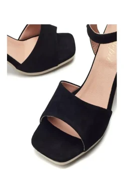 'B.Miresca' Suede Heeled Sandals