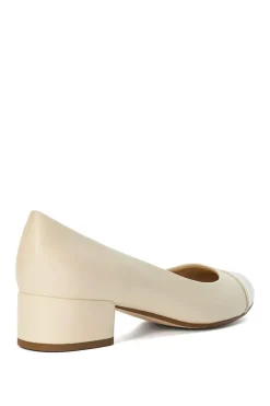 'Bracket' Leather Court Shoes