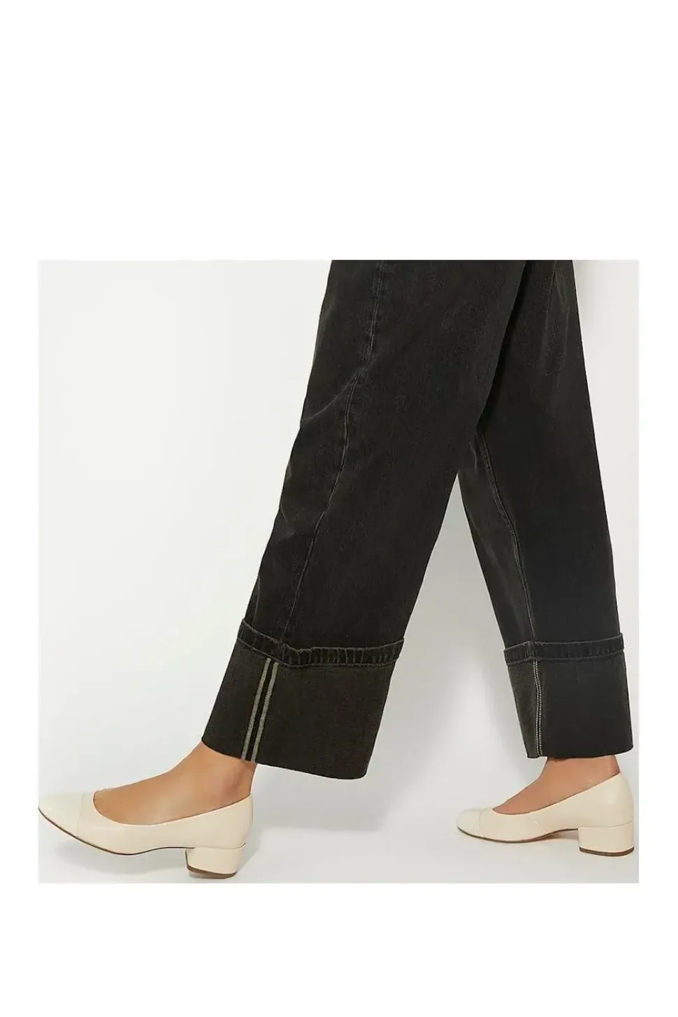 'Bracket' Leather Court Shoes