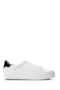 'Brandie' Leather Casual Trainers