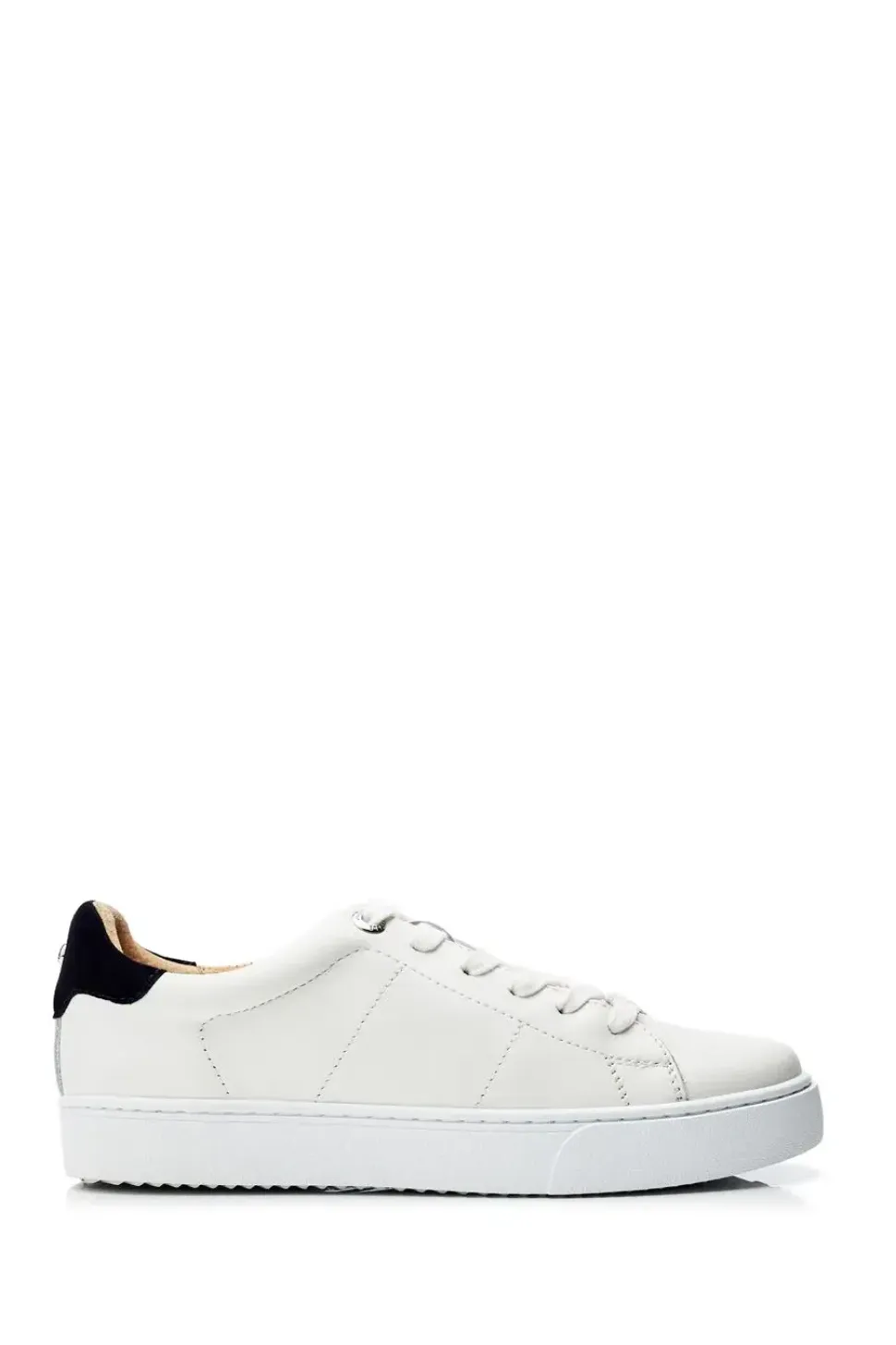 'Brandie' Leather Casual Trainers