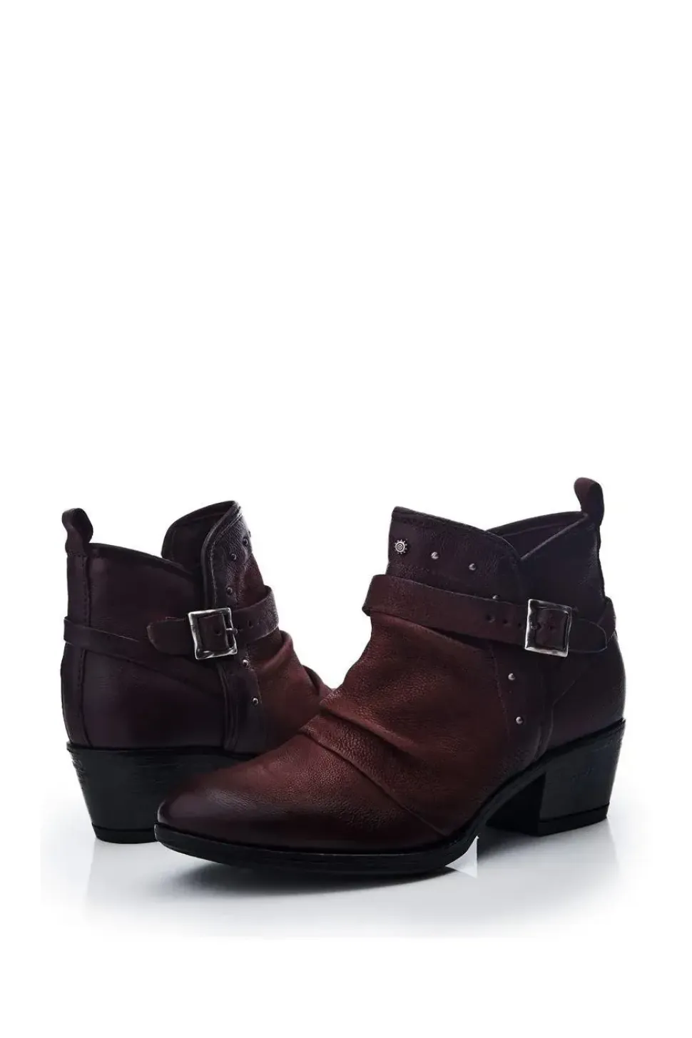 'Braya' Leather Ankle Boots