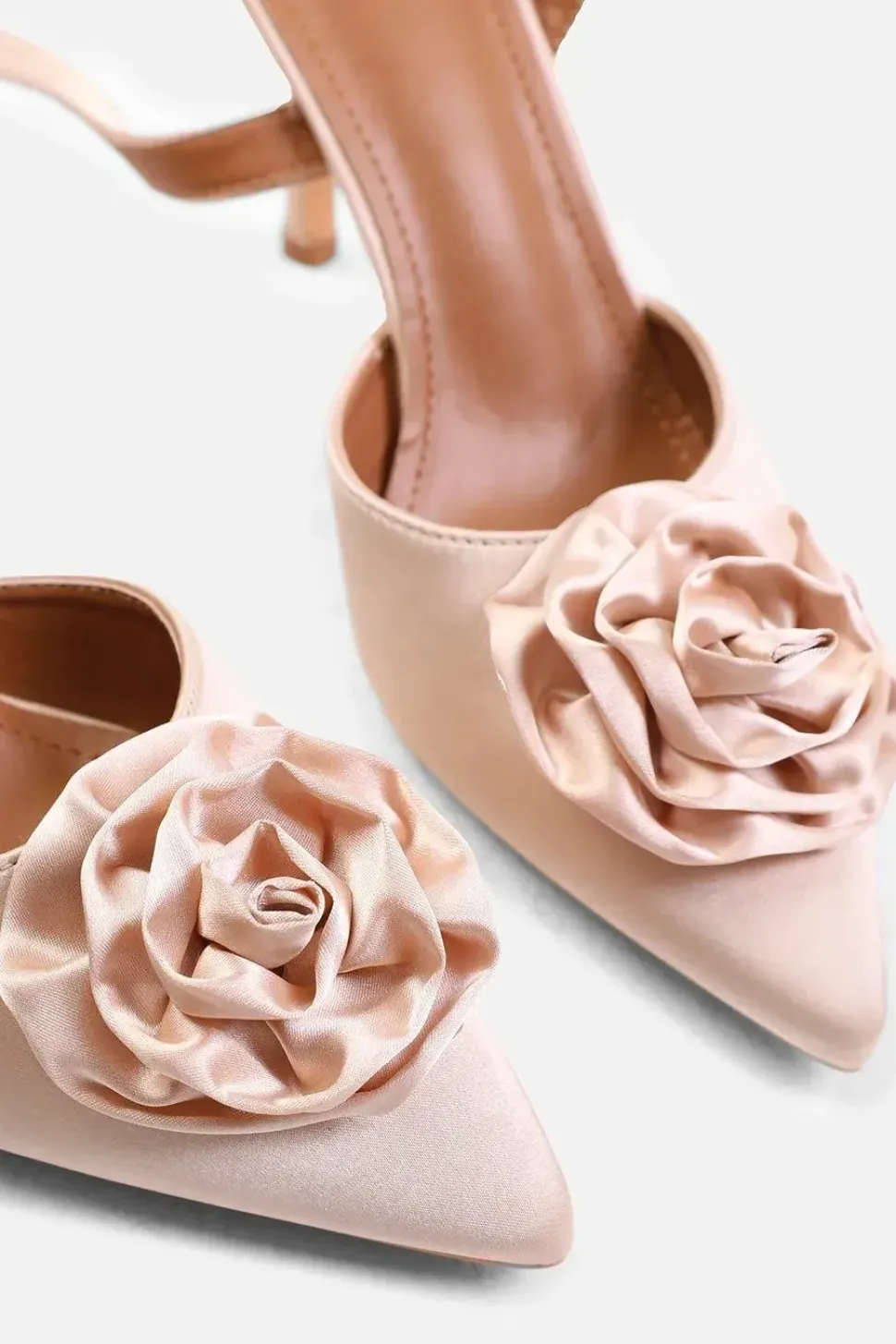 'Briar' Pointed Toe Heel With Flower Detail