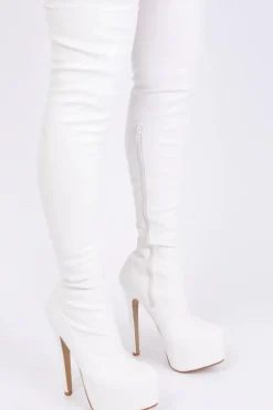'Brinley' High Heel Over The Knee Boots