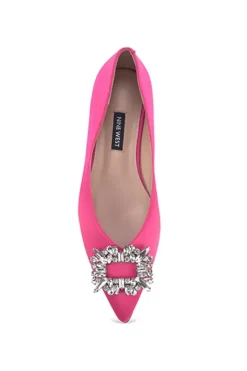 'Bucia' Flat Diamante Ballet Shoe