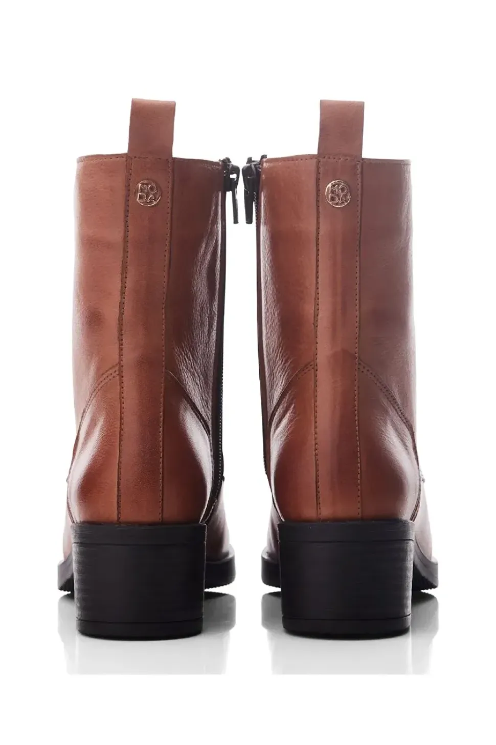 'Calia' Leather Heeled Boots