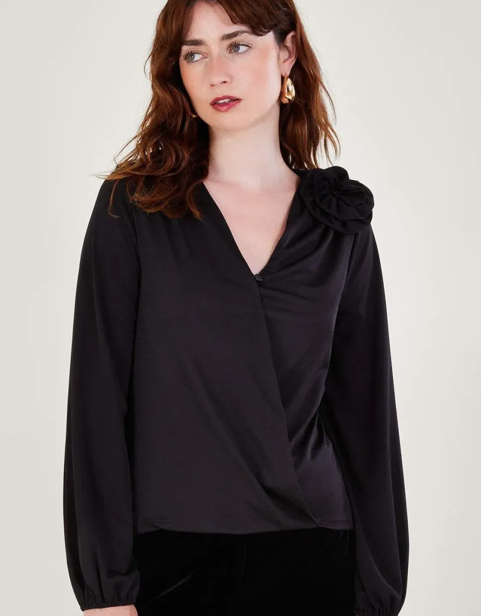 'Cali' Corsage Blouse