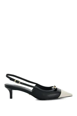 'Capsule' Leather Court Shoes