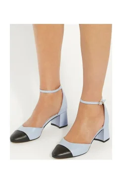 'Careless' Leather Strappy Heels