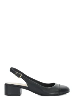 'Casing' Leather Strappy Heels