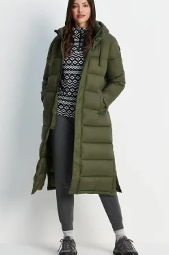 'Cautley' Long Padded Shower Resistant Jacket