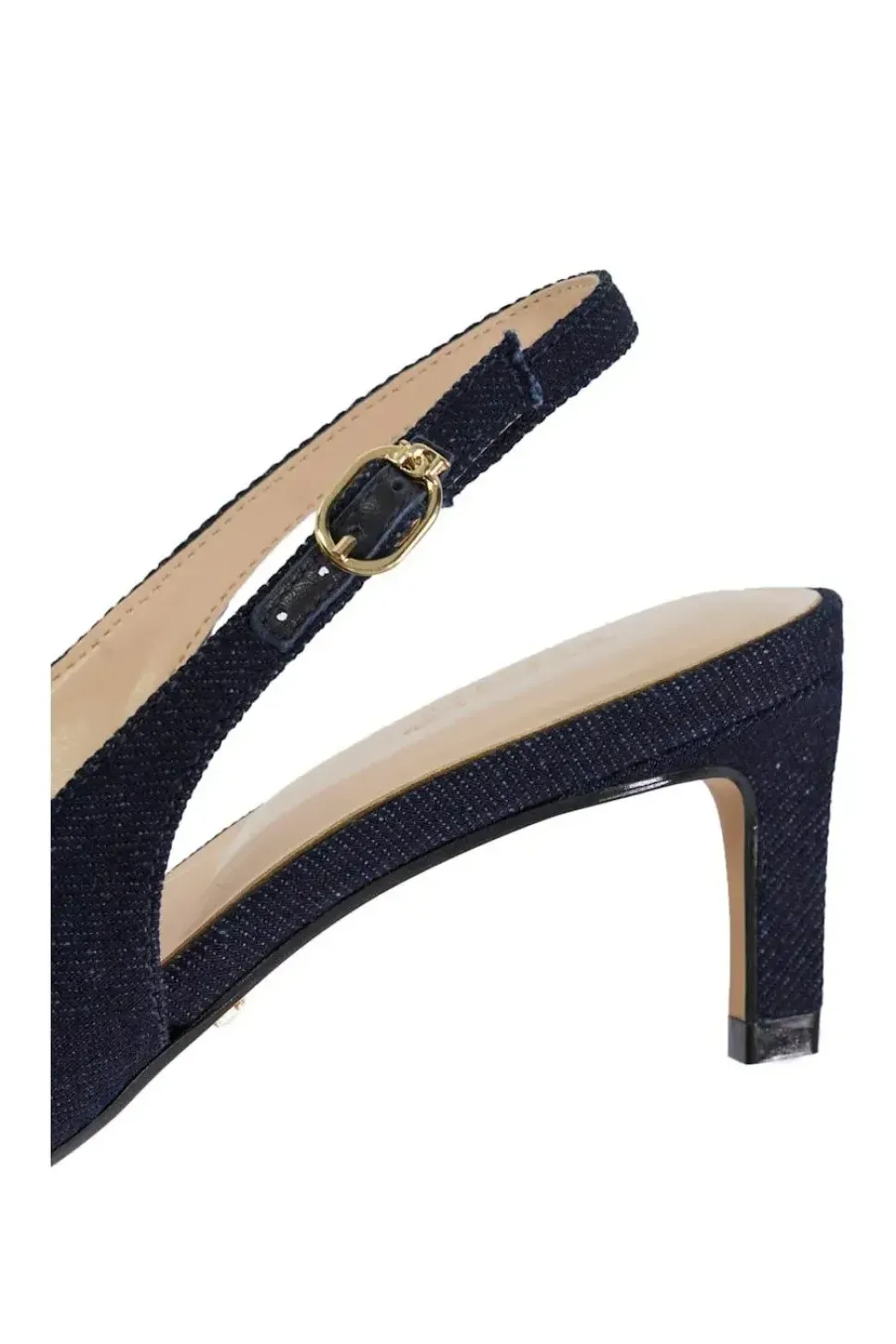 'Celinna' Denim Strappy Heels
