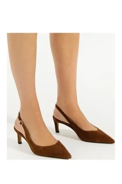 'Celinna' Suede Strappy Heels