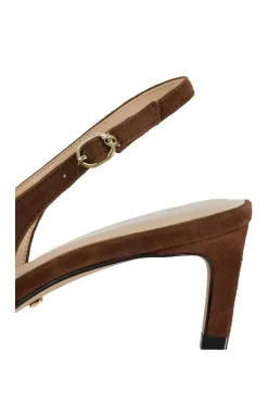 'Celinna' Suede Strappy Heels
