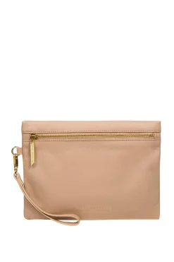 'Chalfont' Leather Clutch Bag