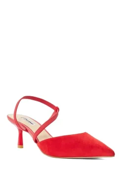 'Citrus' Suede Strappy Heels