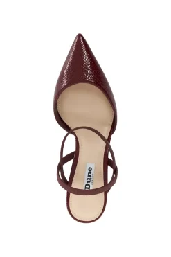 'Classical' Leather Strappy Heels
