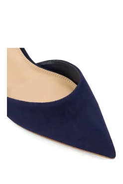 'Classical' Suede Strappy Heels