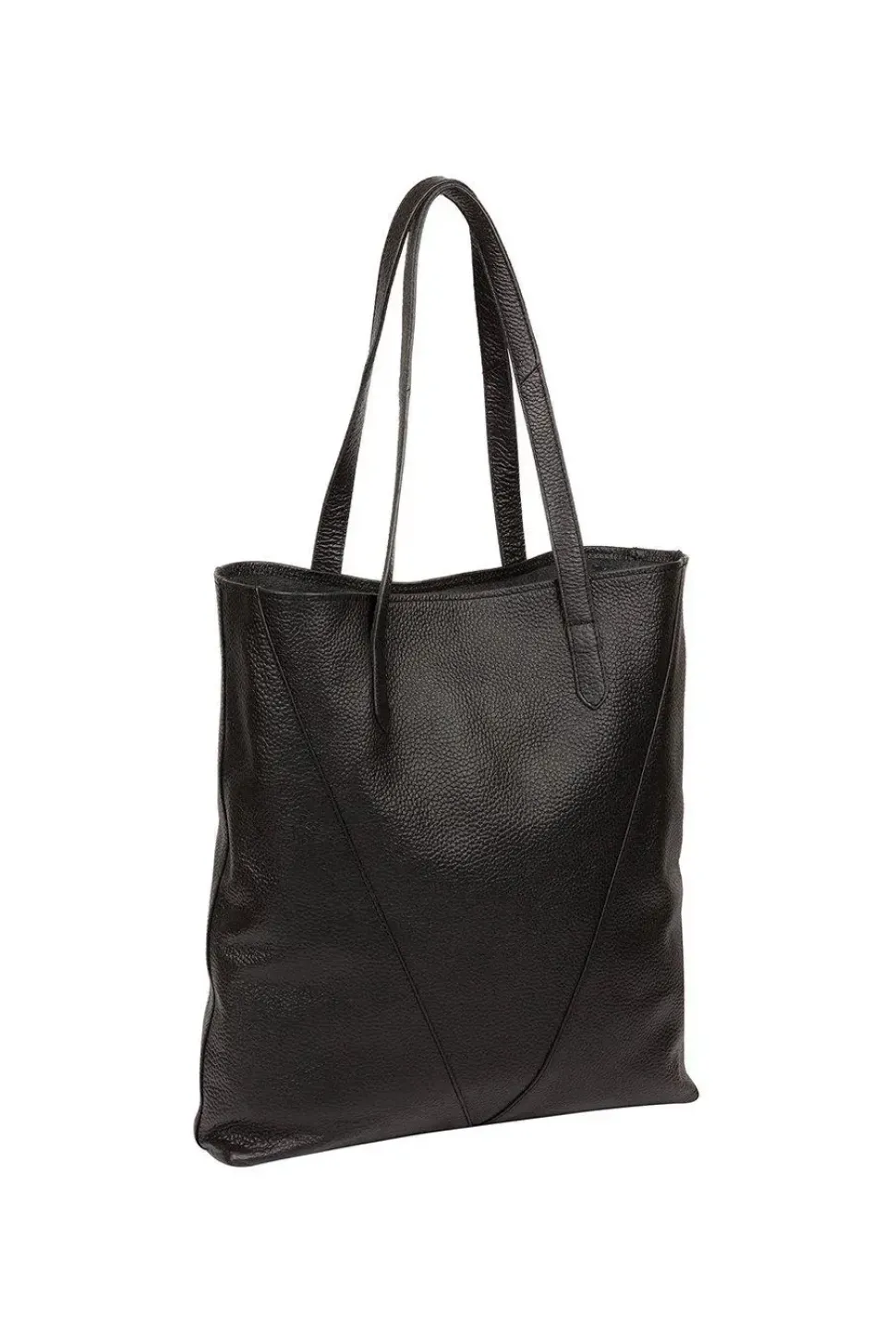 'Claudia' Leather Shopper Bag