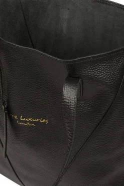 'Claudia' Leather Shopper Bag