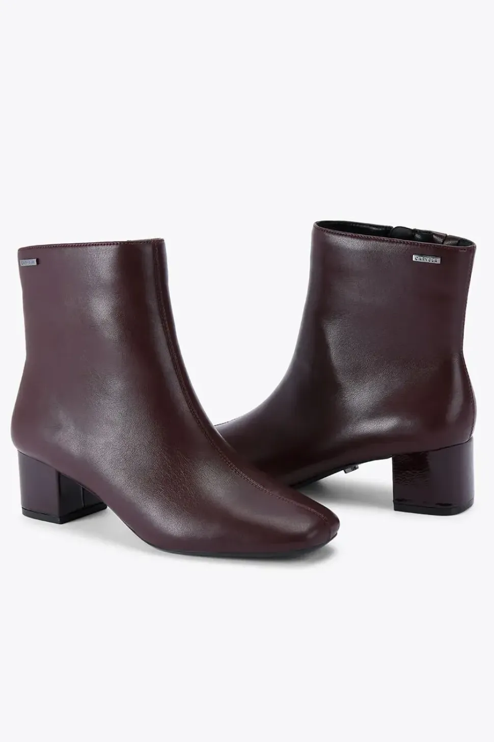 'Cleo Ankle' Patent Boots