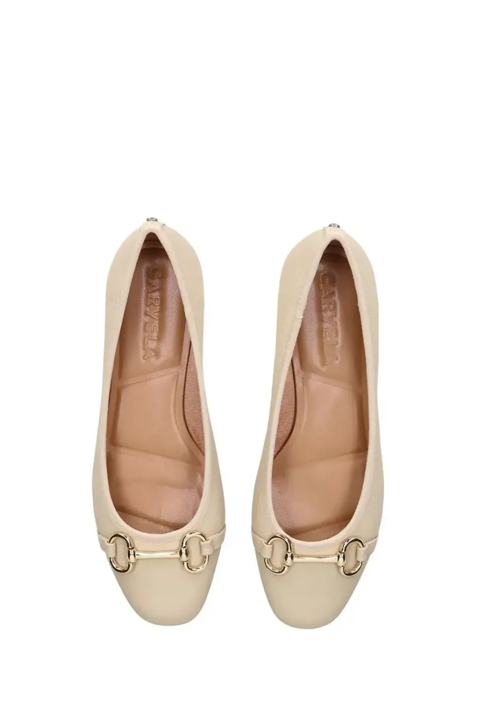 'Click Ballet' Leather Flats