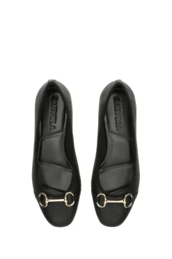 'Click Ballet' Leather Sandals