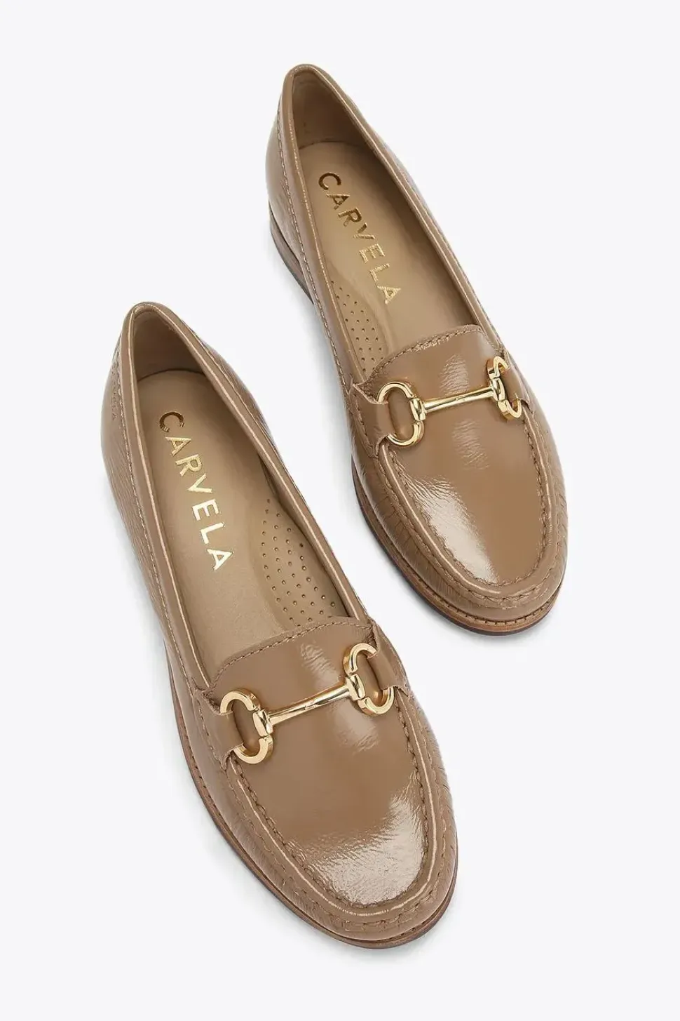 'Click' Patent Leather Flats