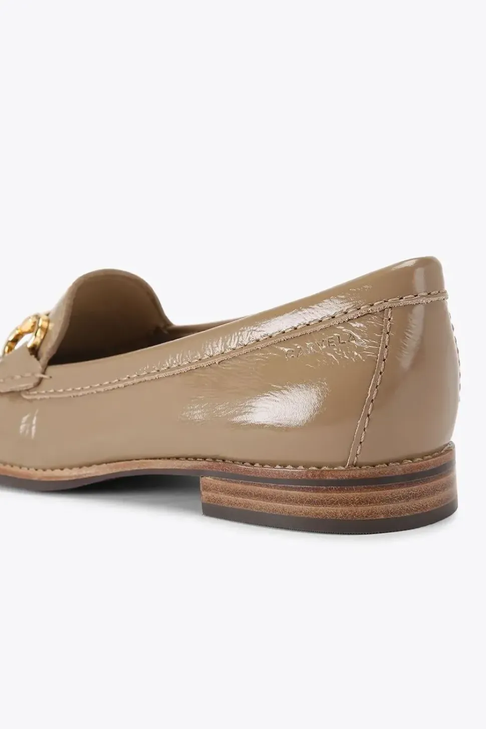 'Click' Patent Leather Flats