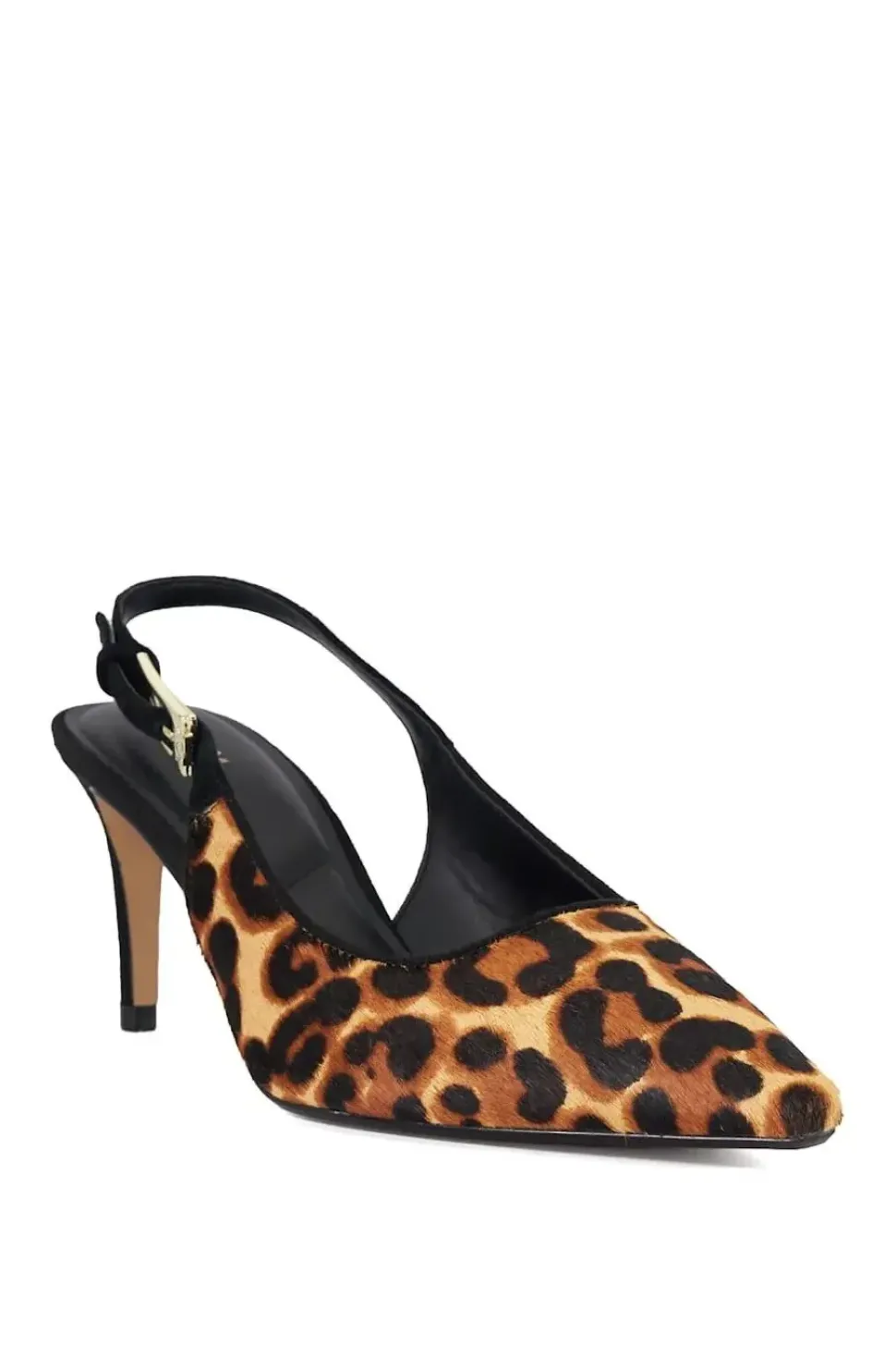 'Closed' Leather Strappy Heels