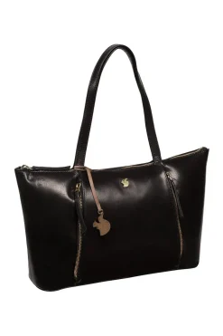 'Clover' Leather Tote Bag