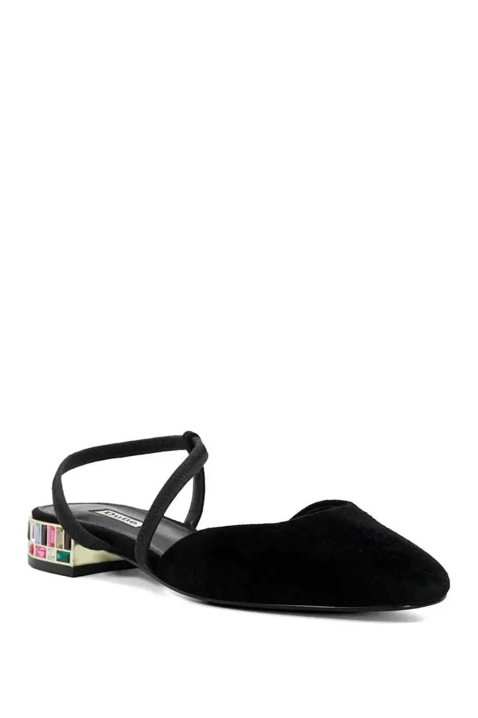 'Collectable' Suede Court Shoes