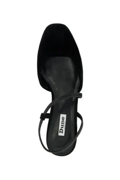 'Collectable' Suede Court Shoes